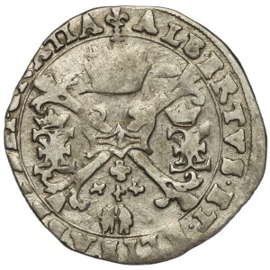 Belgium, Spanish Netherlands, Albert and Isabella 1598-1621, 1/4 Patagon, Brugge