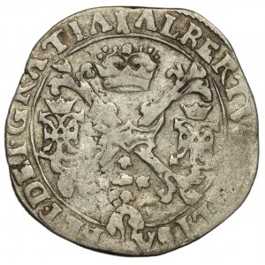 Belgium, Spanish Netherlands, Albert and Isabella 1598-1621, 1/4 Patagon, Tournai
