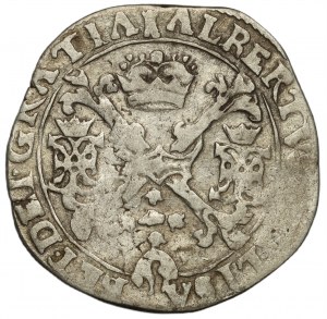 Belgium, Spanish Netherlands, Albert and Isabella 1598-1621, 1/4 Patagon, Tournai