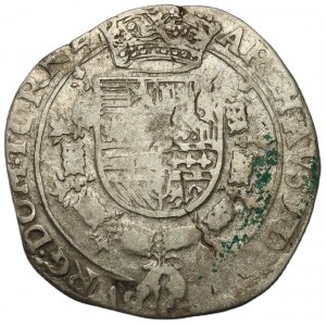 Belgium, Spanish Netherlands, Albert and Isabella 1598-1621, 1/4 Patagon, Tournai