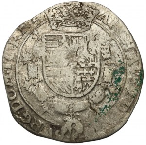 Belgium, Spanish Netherlands, Albert and Isabella 1598-1621, 1/4 Patagon, Tournai