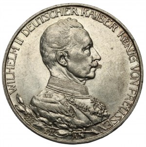 Germany, Prussia, Wilhelm II, 3 Mark 1913 A, Berlin