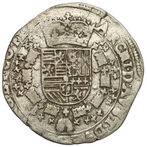 Belgium, Spanish Netherlands, Albert and Isabella 1598-1621, 1/4 Patagon, Brugge