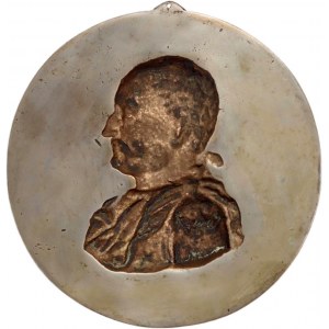 II RP, medalion, Jan III Sobieski, odlew na podstawie Mintera