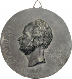 II RP, medallion, Eustachy Tyszkiewicz, casting based on Minter