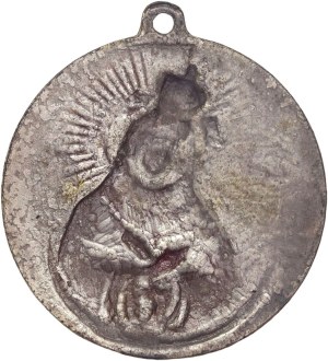 II RP, religious plaque, Our Lady of Ostra Brama