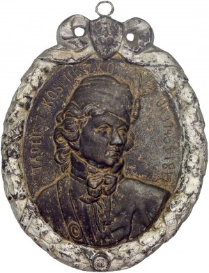 II RP, patriotic medallion, Tadeusz Kosciuszko