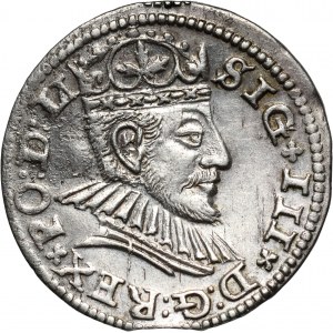 Zygmunt III Waza, trojak 1590, Ryga