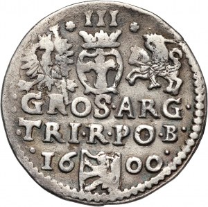 Sigismund III Vasa, trojak 1600, Bydgoszcz