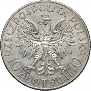 II RP, 10 zloty 1933, Warsaw, Romuald Traugutt