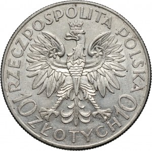 II RP, 10 zloty 1933, Warsaw, Romuald Traugutt