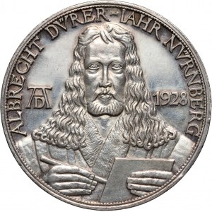 Germany, 1928 medal, Albrecht Dürer, 400th anniversary of death