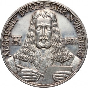Germany, 1928 medal, Albrecht Dürer, 400th anniversary of death