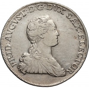 Germany, Saxony, Friedrich August III, 2/3 Thaler 1767 EDC, Dresden