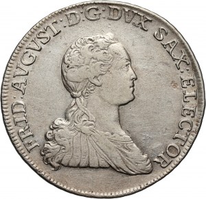 Germany, Saxony, Friedrich August III, 2/3 Thaler 1767 EDC, Dresden