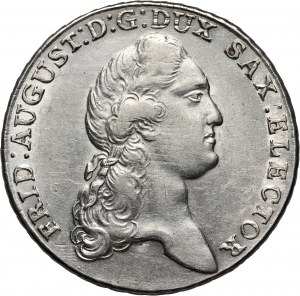 Germany, Saxony, Friedrich August III, Thaler 1785 IEC, Dresden
