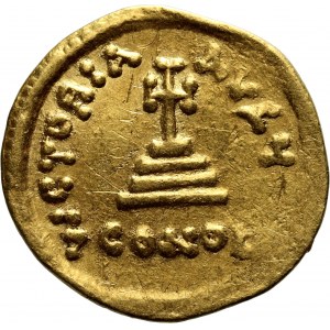 Byzantine Empire, Heraclius and Heraclius Constantine 610-641, Solidus, Constantinople