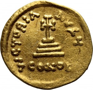 Byzantine Empire, Heraclius and Heraclius Constantine 610-641, Solidus, Constantinople