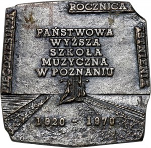 People's Republic of Poland, 1970 medal, State Higher School of Music in Poznań, Stasinski, OPUS 459