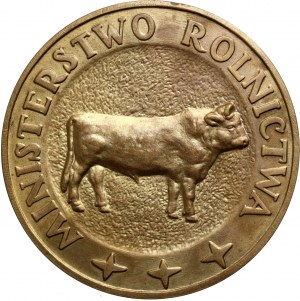 People's Republic of Poland, 1959 medal, 1st Cattle Breeder Award