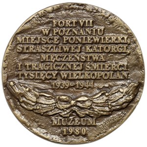 People's Republic of Poland, 1980 medal, Fort VII Poznań, Museum