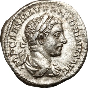 Roman Empire, Elagabalus, 218-222, Denar, Rome