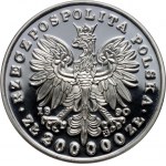 III RP, 200000 złotych 1990, ''Duży Tryptyk'', Fryderyk Chopin