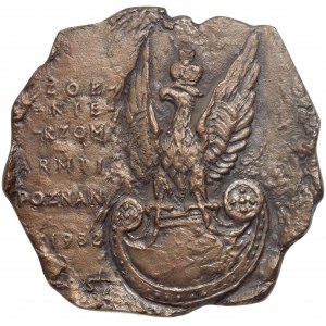 PRL, medal z 1982 roku, Żołnierzom Armii Poznań, Stasiński, OPUS 1109/17