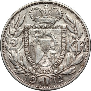 Liechtenstein, John II, 2 Kronen 1912