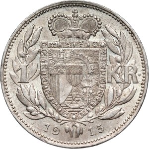 Liechtenstein, John II, Krone 1915