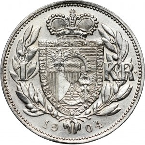 Liechtenstein, John II, Krone 1904