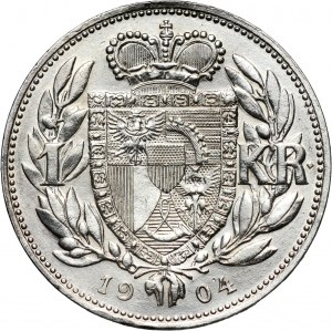 Liechtenstein, John II, Krone 1904