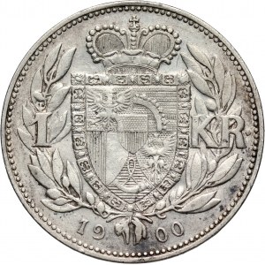 Liechtenstein, John II, Krone 1900