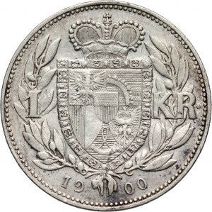 Liechtenstein, John II, Krone 1900