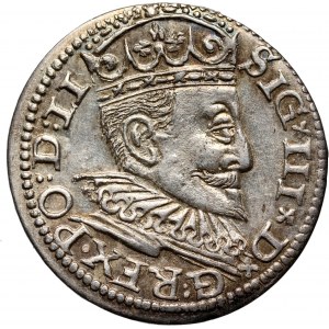 Zygmunt III Waza, trojak 1595, Ryga