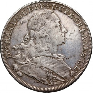 Germany, Bavaria, Maximilian III Josef, Thaler 1755