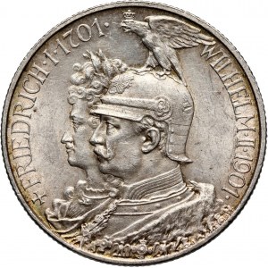 Germany, Prussia, Wilhelm II, 2 Mark 1901 A, Berlin, 200th Anniversary of the Kingdom of Prussia