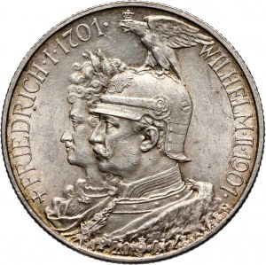 Germany, Prussia, Wilhelm II, 2 Mark 1901 A, Berlin, 200th Anniversary of the Kingdom of Prussia