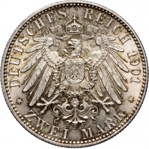 Germany, Prussia, Wilhelm II, 2 Mark 1901 A, Berlin, 200th Anniversary of the Kingdom of Prussia