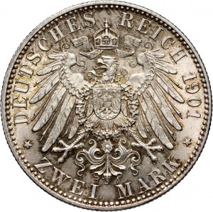 Germany, Prussia, Wilhelm II, 2 Mark 1901 A, Berlin, 200th Anniversary of the Kingdom of Prussia