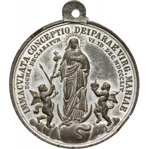 Vatican, Pius IX, Anno IX medal (1854)
