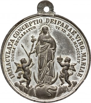 Vatican, Pius IX, Anno IX medal (1854)