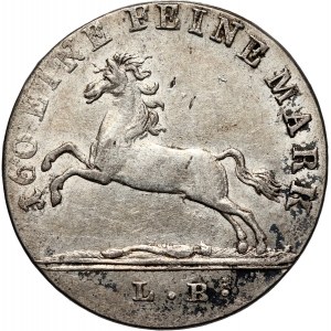 Germany, Hanover, George IV, 1/12 Thaler 1822 LB