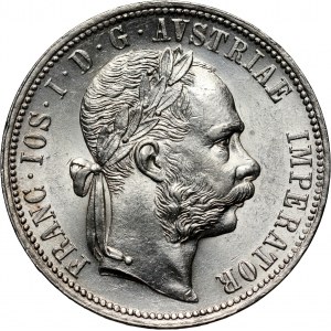 Austria, Francis Joseph I, Florin 1880, Vienna