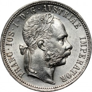 Austria, Francis Joseph I, Florin 1880, Vienna