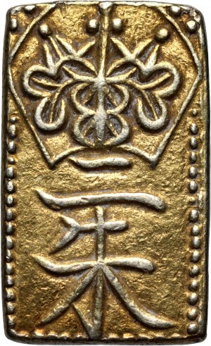 Japan, 2 shu (Nishu Gin) ND (1832-1858)