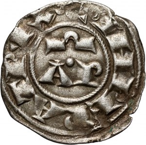 Italy, Sicily, Henry VI and Constance, Denar ND (1194-1197), Brindisi