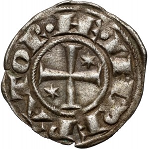 Italy, Sicily, Henry VI and Constance, Denar ND (1194-1197), Brindisi