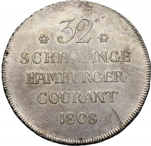 Niemcy, Hamburg, 32 Schilling 1808 HSK