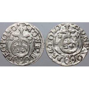 Zygmunt III Waza, zestaw półtoraków z lat 1623-1624, (2 sztuki)